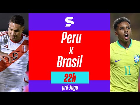 PERU X BRASIL, PRÉ-JOGO AO VIVO COM IMAGENS